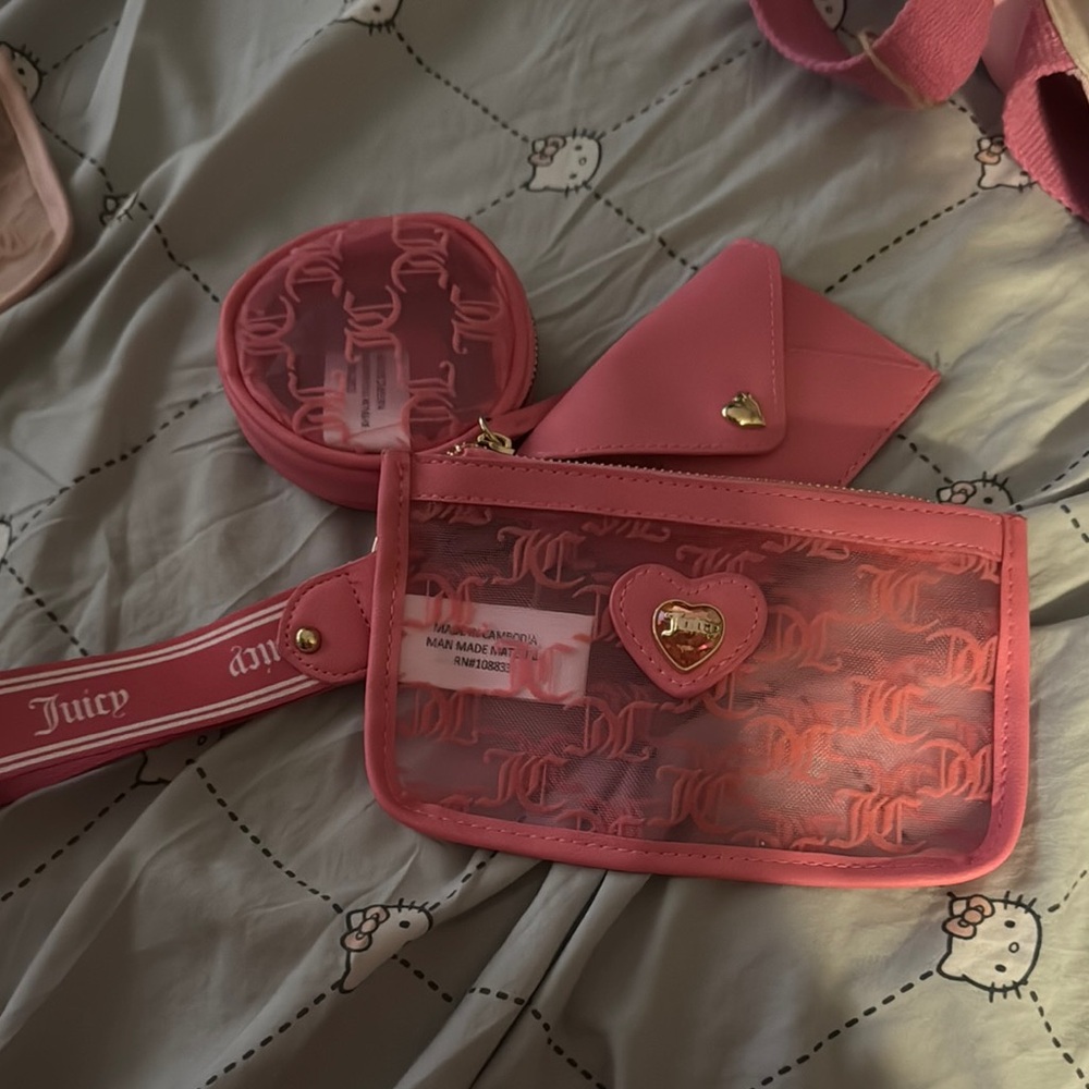 Juicy Couture Pink Bag Trio